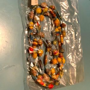New packaged beaded necklace